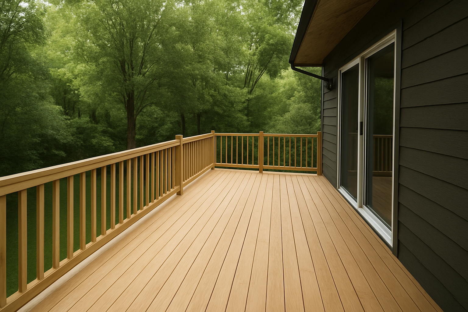 Grand Ledge Cedar Deck